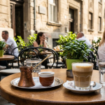 turkish (domaća) coffee or fancy cortado? Both are great in Belgrade.